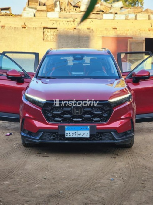 هوندا CRV 2024 أحمر غامق أوتوماتيك مستعملة للبيع في دمياط - 9
