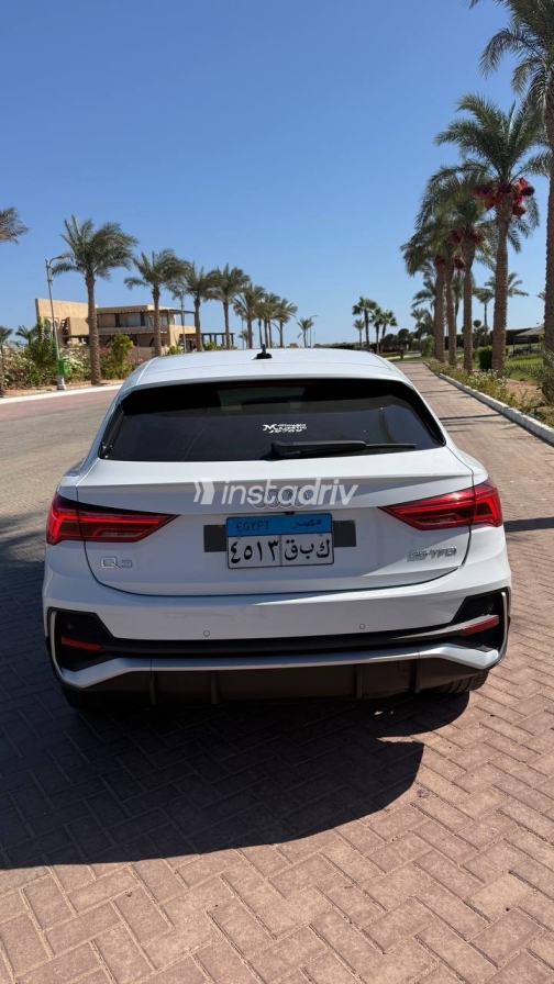 Audi Q3 2024 White Automatic Used for Sale in Greater Cairo ( Cairo + Giza) - 3