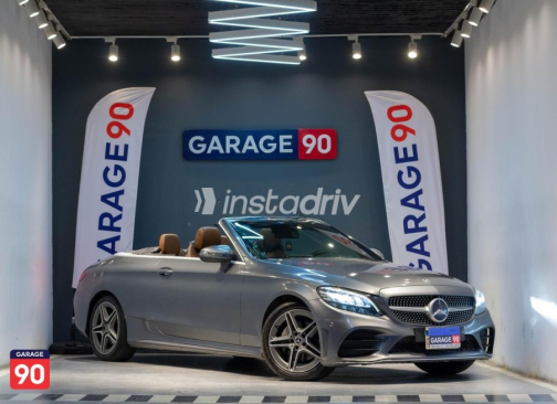 Mercedes C 180 2019 Gray Automatic Used for Sale in Cairo - 3