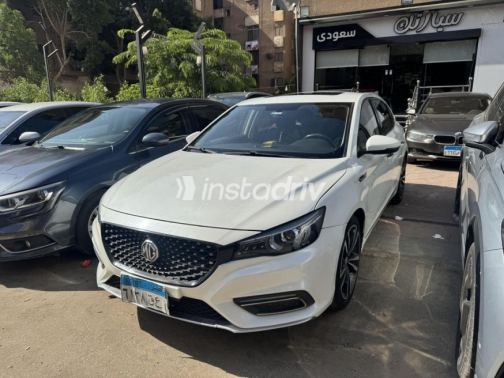 MG 6 2021 White Automatic Used for Sale in Nasr city - 2