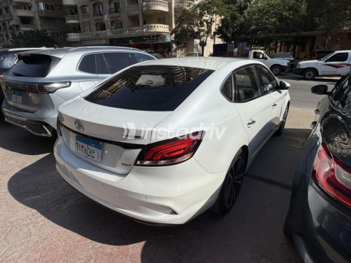 MG 6 2021 White Automatic Used for Sale in Nasr city - 5