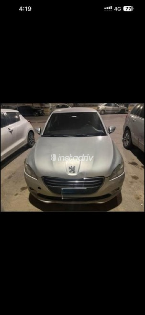Peugeot 301 2017 Silver Automatic Used for Sale in Cairo - 1