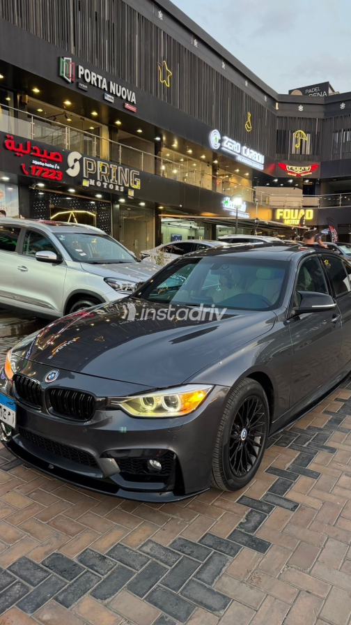 BMW 320 2014 Gray Automatic Used for Sale in Greater Cairo ( Cairo + Giza) - 4