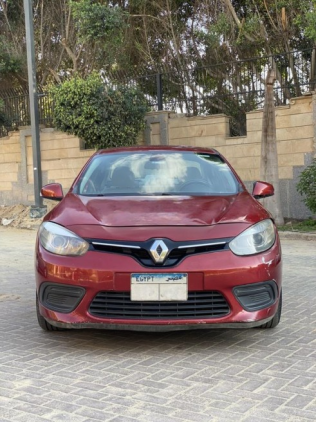 Renault Fluence 2015 Red Automatic Used for Sale in Heliopolis