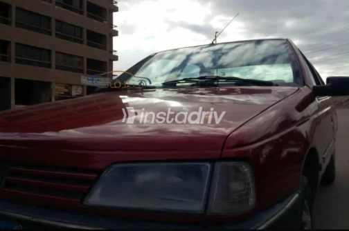 Peugeot 405 1995 Dark Red Manual Used for Sale in Giza - 1