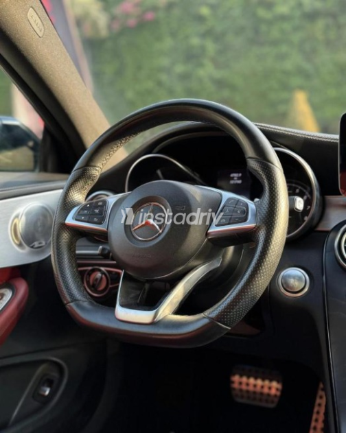 Mercedes C 180 2017 Silver Automatic Used for Sale in Cairo - 8
