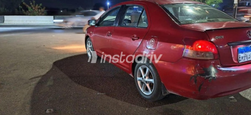 Toyota Yaris 2007 Red Automatic Used for Sale in Minya Al Qamh - 10