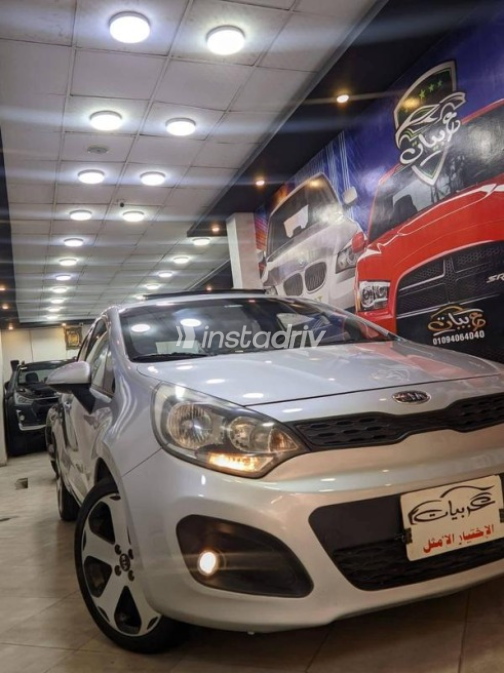 Kia Rio 2014 Silver Automatic Used for Sale in El Mahalla - 6