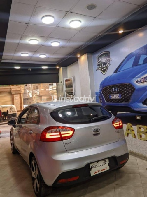 Kia Rio 2014 Silver Automatic Used for Sale in El Mahalla - 8