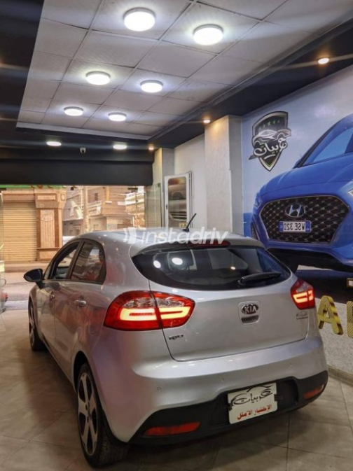 Kia Rio 2014 Silver Automatic Used for Sale in El Mahalla - 9