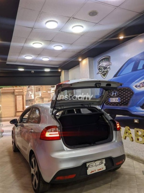Kia Rio 2014 Silver Automatic Used for Sale in El Mahalla - 10