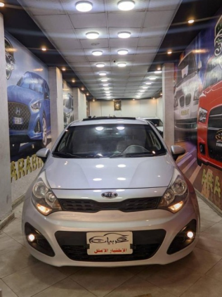 Kia Rio 2014 Silver Automatic Used for Sale in El Mahalla