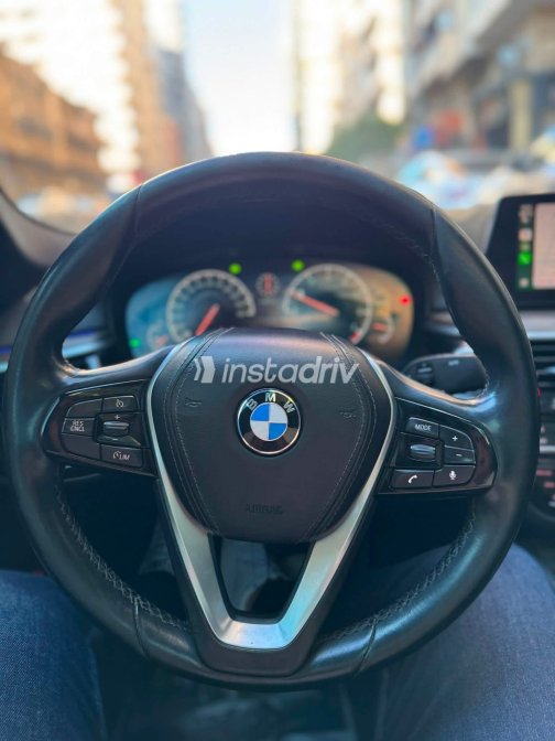 BMW 520 2019 Black Automatic Used for Sale in Greater Cairo ( Cairo + Giza) - 4