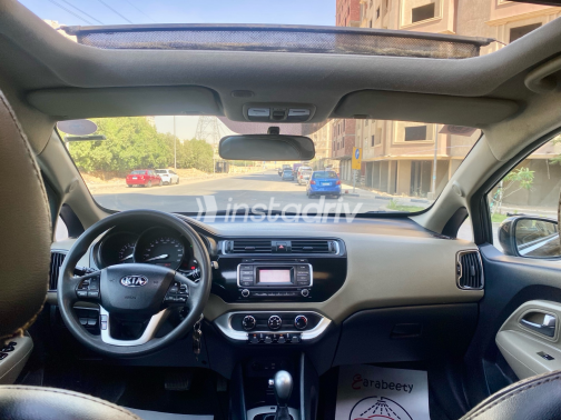 Kia Rio 2015 White Automatic Used for Sale in Greater Cairo ( Cairo + Giza) - 7