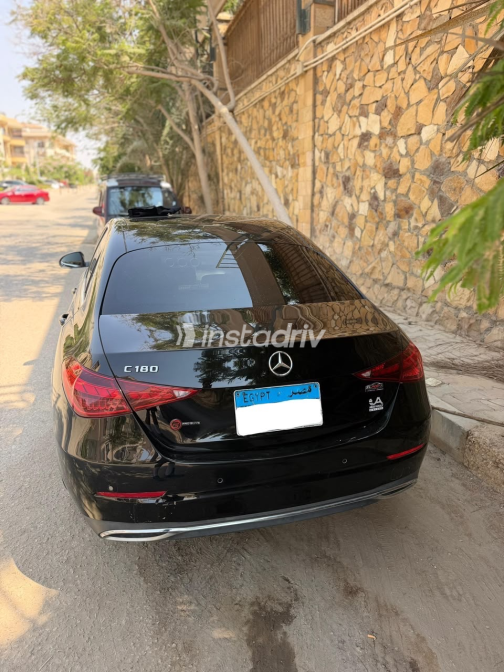 Mercedes C 180 2022 Black Automatic Used for Sale in Greater Cairo ( Cairo + Giza) - 2