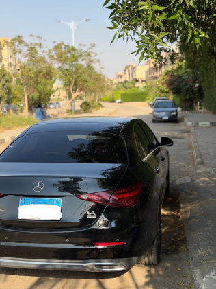 Mercedes C 180 2022 Black Automatic Used for Sale in Greater Cairo ( Cairo + Giza)
