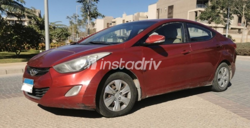 Hyundai Elantra 2013 Dark Red Automatic Used for Sale in Alexandria - 5