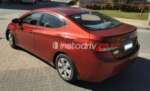 Hyundai Elantra 2013 Dark Red Automatic Used for Sale in Alexandria - 6