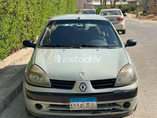 رينو كليو 2003 أخضر يدوي مستعملة للبيع في 6 أكتوبر - 2