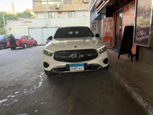 مرسيدس GLC 200 2024 أبيض أوتوماتيك مستعملة للبيع في المعادى