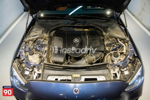 Mercedes C 180 2023 Dark Blue Automatic Used for Sale in Cairo - 7