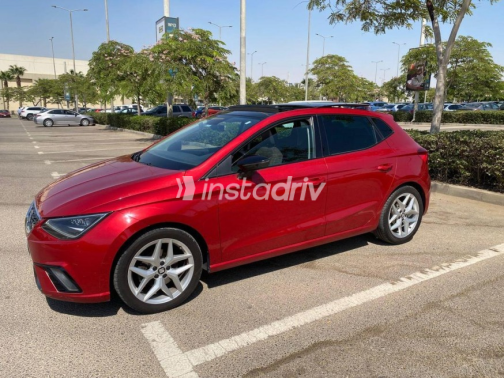 Seat Ibiza 2018 Dark Red Automatic Used for Sale in Cairo - 2