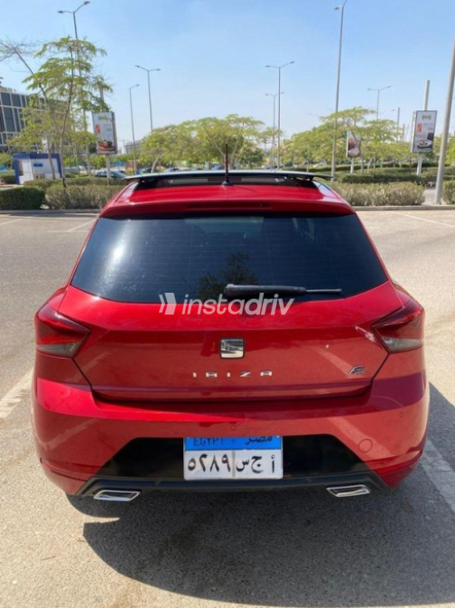 Seat Ibiza 2018 Dark Red Automatic Used for Sale in Cairo - 6