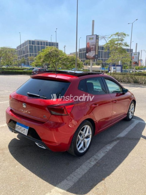 Seat Ibiza 2018 Dark Red Automatic Used for Sale in Cairo - 7