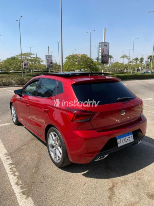 Seat Ibiza 2018 Dark Red Automatic Used for Sale in Cairo - 8