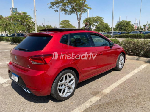 Seat Ibiza 2018 Dark Red Automatic Used for Sale in Cairo - 9
