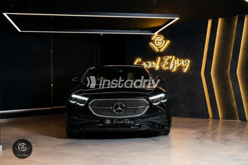 Mercedes E 200 2025 Black Automatic Used for Sale in Cairo - 2
