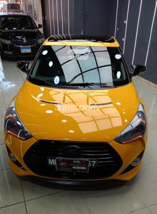 Hyundai Veloster 2012 Yellow Automatic Used for Sale in 6 October - 1