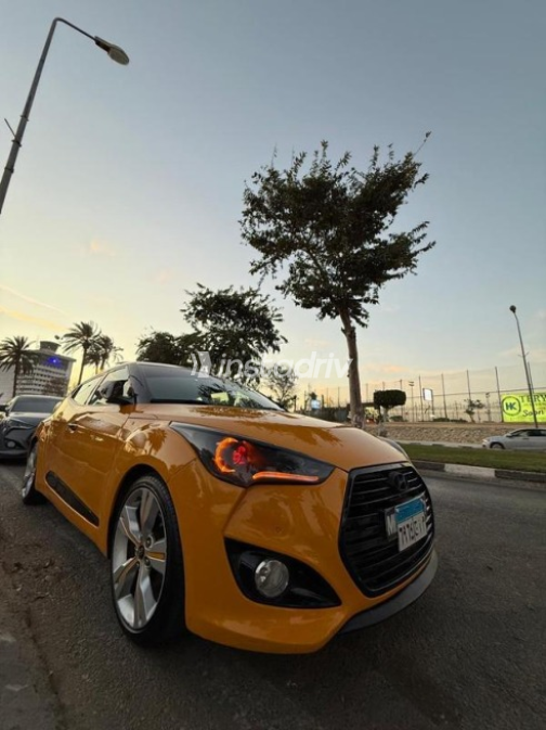 Hyundai Veloster 2012 Yellow Automatic Used for Sale in 6 October - 6