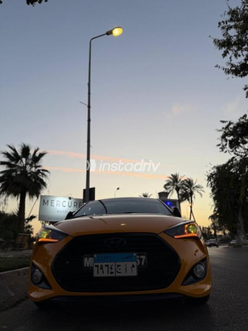 Hyundai Veloster 2012 Yellow Automatic Used for Sale in 6 October - 7