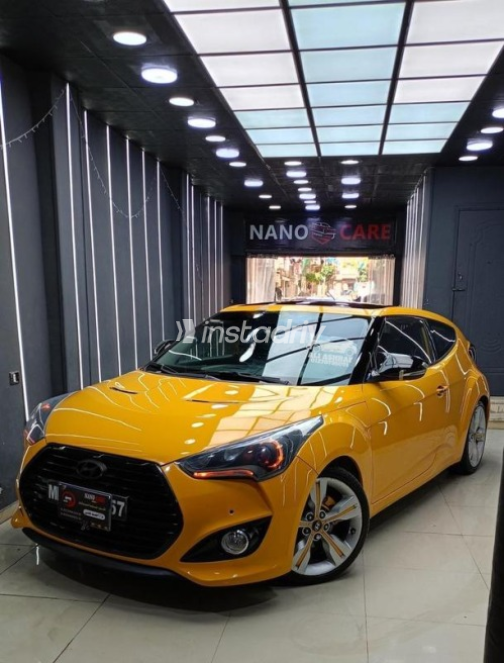 Hyundai Veloster 2012 Yellow Automatic Used for Sale in 6 October - 9