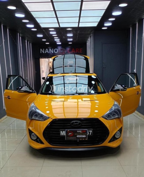 Hyundai Veloster 2012 Yellow Automatic Used for Sale in 6 October - 10