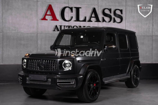 مرسيدس G Class 2023 أسود أوتوماتيك مستعملة للبيع في مدينة الشيخ زايد - 1