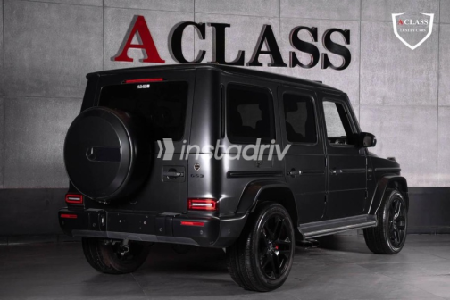 مرسيدس G Class 2023 أسود أوتوماتيك مستعملة للبيع في مدينة الشيخ زايد - 2