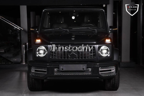 مرسيدس G Class 2023 أسود أوتوماتيك مستعملة للبيع في مدينة الشيخ زايد - 3