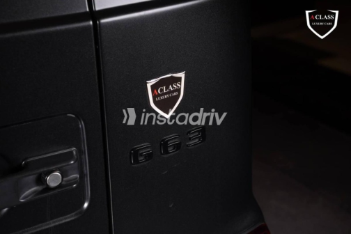 مرسيدس G Class 2023 أسود أوتوماتيك مستعملة للبيع في مدينة الشيخ زايد - 7