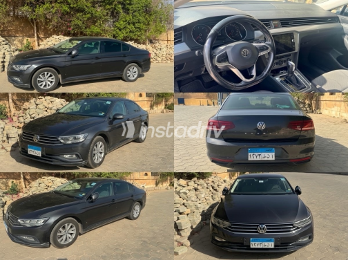 Volkswagen Passat 2020 Dark Gray Automatic Used for Sale in Greater Cairo ( Cairo + Giza) - 1