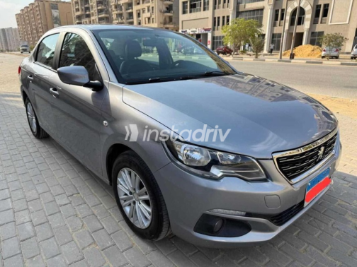 Peugeot 301 2020 Gray Automatic Used for Sale in Nasr city - 4