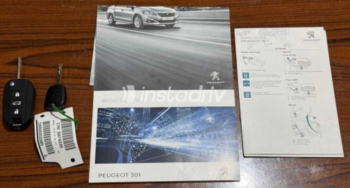 Peugeot 301 2020 Gray Automatic Used for Sale in Nasr city - 9