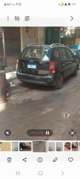 Kia Carens 2011 Black Automatic Used for Sale in Greater Cairo ( Cairo + Giza)