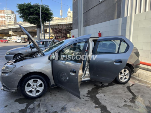 Renault Logan 2015 Gold Manual Used for Sale in Alexandria - 5