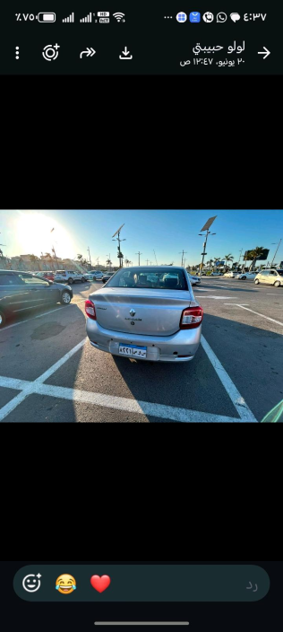 Renault Laguna 2015 Gray Automatic Used for Sale in Greater Cairo ( Cairo + Giza)