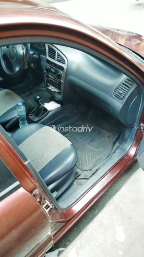 Chevrolet Lanos 2015 Dark Red Manual Used for Sale in Greater Cairo ( Cairo + Giza) - 4
