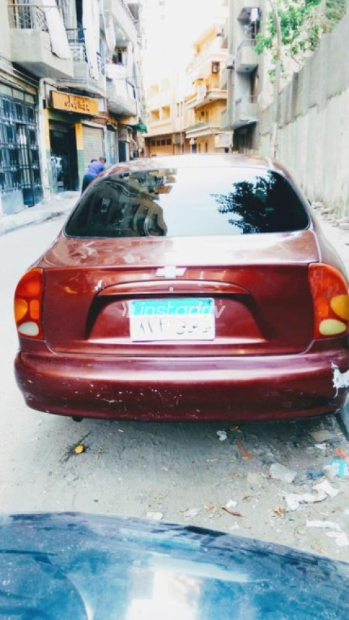 Chevrolet Lanos 2015 Dark Red Manual Used for Sale in Greater Cairo ( Cairo + Giza) - 5