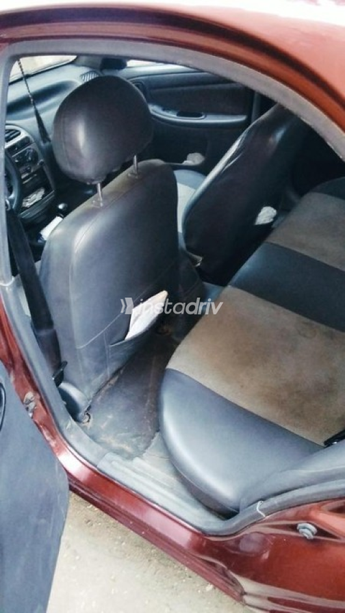 Chevrolet Lanos 2015 Dark Red Manual Used for Sale in Greater Cairo ( Cairo + Giza) - 7