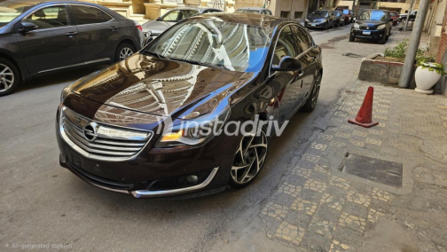 Opel Insignia 2014 Dark Red Automatic Used for Sale in Alexandria - 3